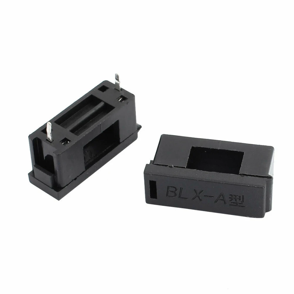 BLX-A fuse holder for 5x20mm fuse with hinged cover