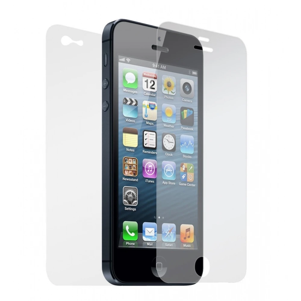 iPhone 5/5s anti-scratch screen protector front and back