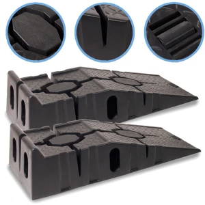 2 Tonne Plastic Car Ramps x 2 for 4x4s and More