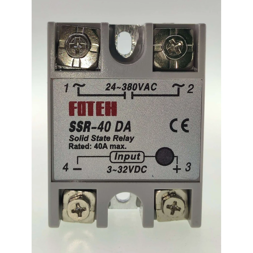 Fotek SSR-40 40A Solid State Relay for Precise Load Control