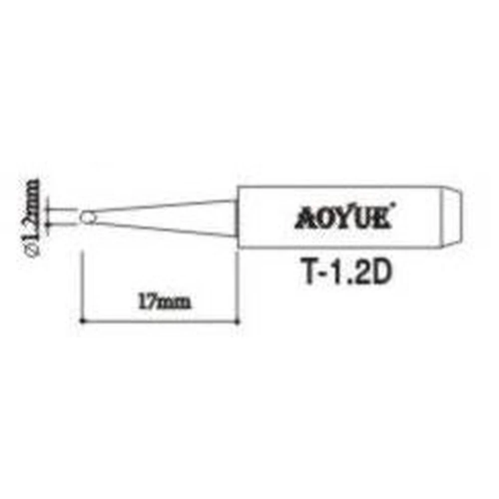 Aoyue T1,2D soldering iron tip replacement for soldering stations
