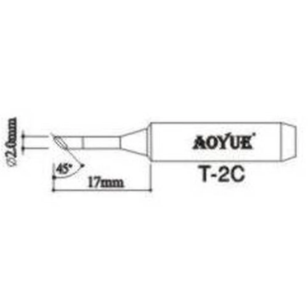Aoyue T2c Soldering Iron Tip Replacement for Soldering Stations