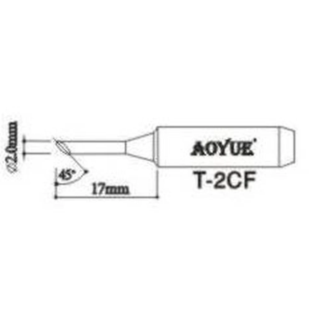 Aoyue T2CF compatible soldering iron tip replacement for soldering stations