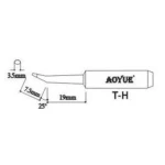 Aoyue TH soldering iron tip replacement for soldering stations