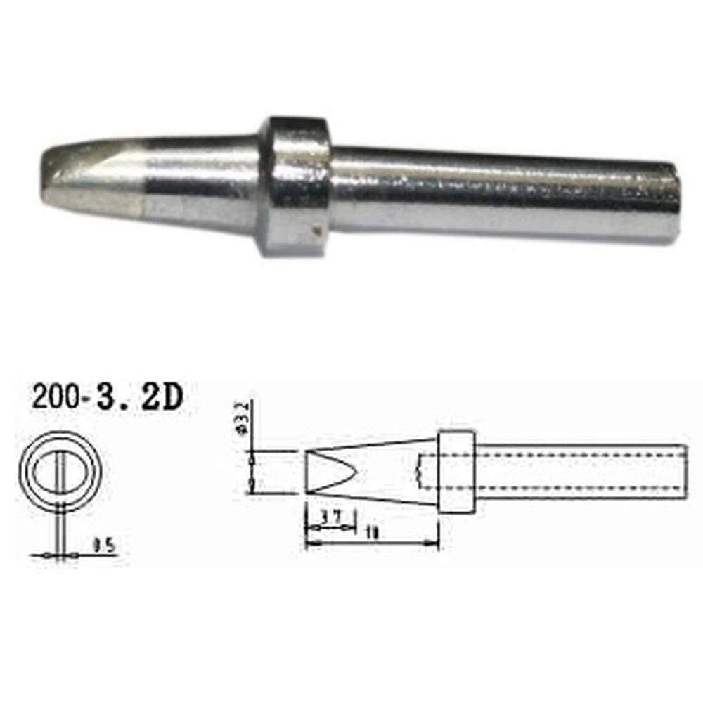 Mlink S4 MOD 200-3,2D soldering iron tip replacement for soldering stations