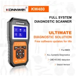 BMW Konnwei KW480 Diagnostic Scanner - OBD2 Tool for BMW