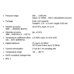 Módulo sensor BMP280 con interfaz I2C para proyectos Arduino
