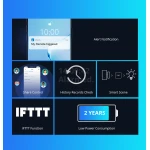 SONOFF DW2 RF wireless door and window sensor for home security alarm