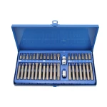 40pc Torx and Hex Bit Set 1/2'' 3/8'' for Car