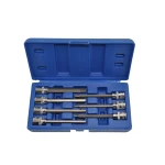 Set llaves allen pulgadas serie larga 7 piezas con funda para transporte