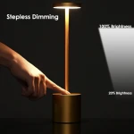 Set de lámparas LED portátiles con batería de larga duración para uso en exteriores