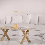 Lámparas LED de mesa con base antideslizante y diseño moderno minimalista