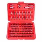 100-Piece Magnetic Screwdriver Bit Set TSX TOOL - Hex and Torx Kit