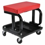 Mechanic Workshop Stool with 4 Wheels and Tool Tray TSX TOOL