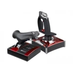 Dual Joystick Flight Control System for PC with Gamepad and Dual Throttle