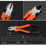 SK-516 173mm Heavy Duty Diagonal Cutting Pliers TSX TOOL