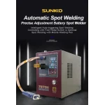 Soldadora por puntos Sunkko 737DH en uso para baterías de litio