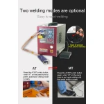 Sunkko 737DH Spot Welder for 18650 14500 21700 Lithium Battery Building