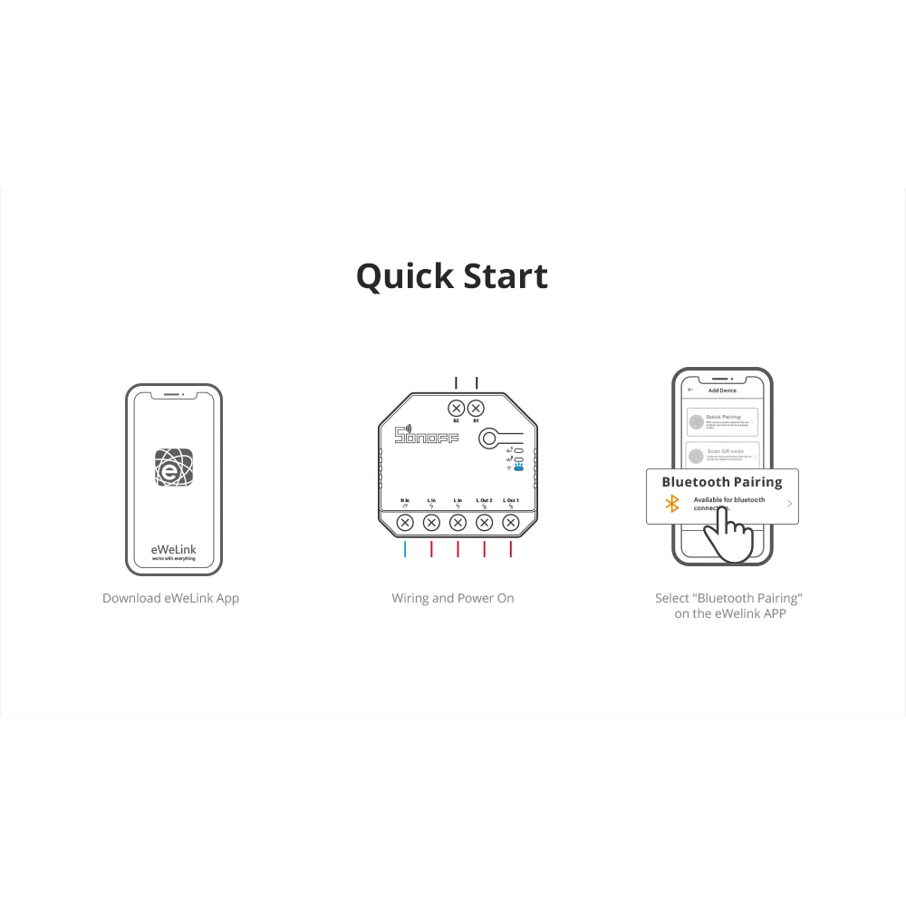 SONOFF DUAL R3 Smart Dual Switch with Power Monitoring