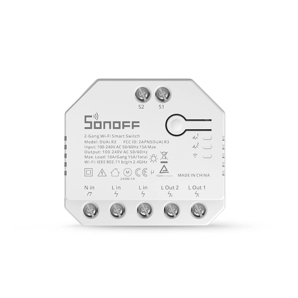 SONOFF DUAL R3 Smart Dual Switch with Power Monitoring