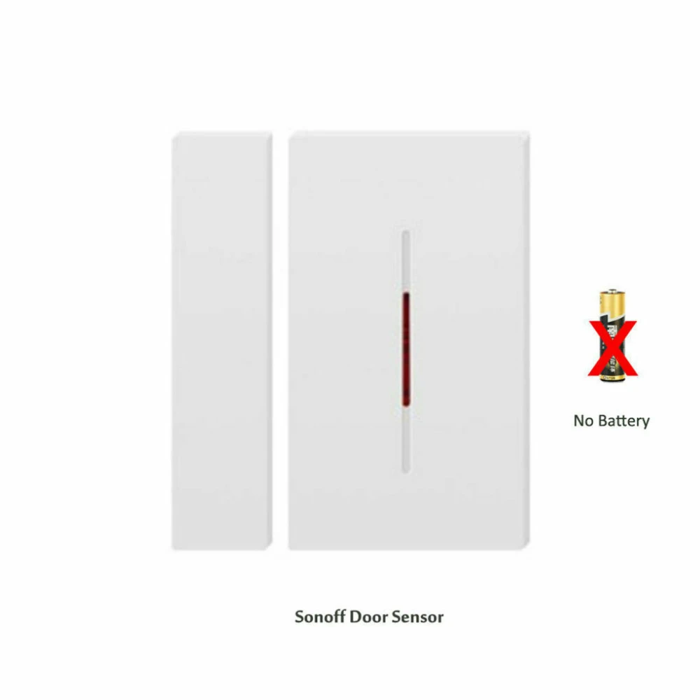 Sensor SONOFF DW1 433Mhz para monitoreo inteligente de accesos