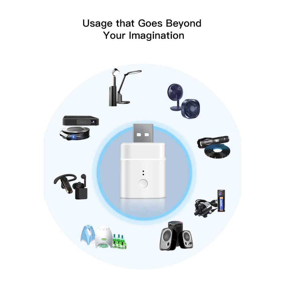 SONOFF Micro Smart USB WiFi Adapter for Remote Control and Automation