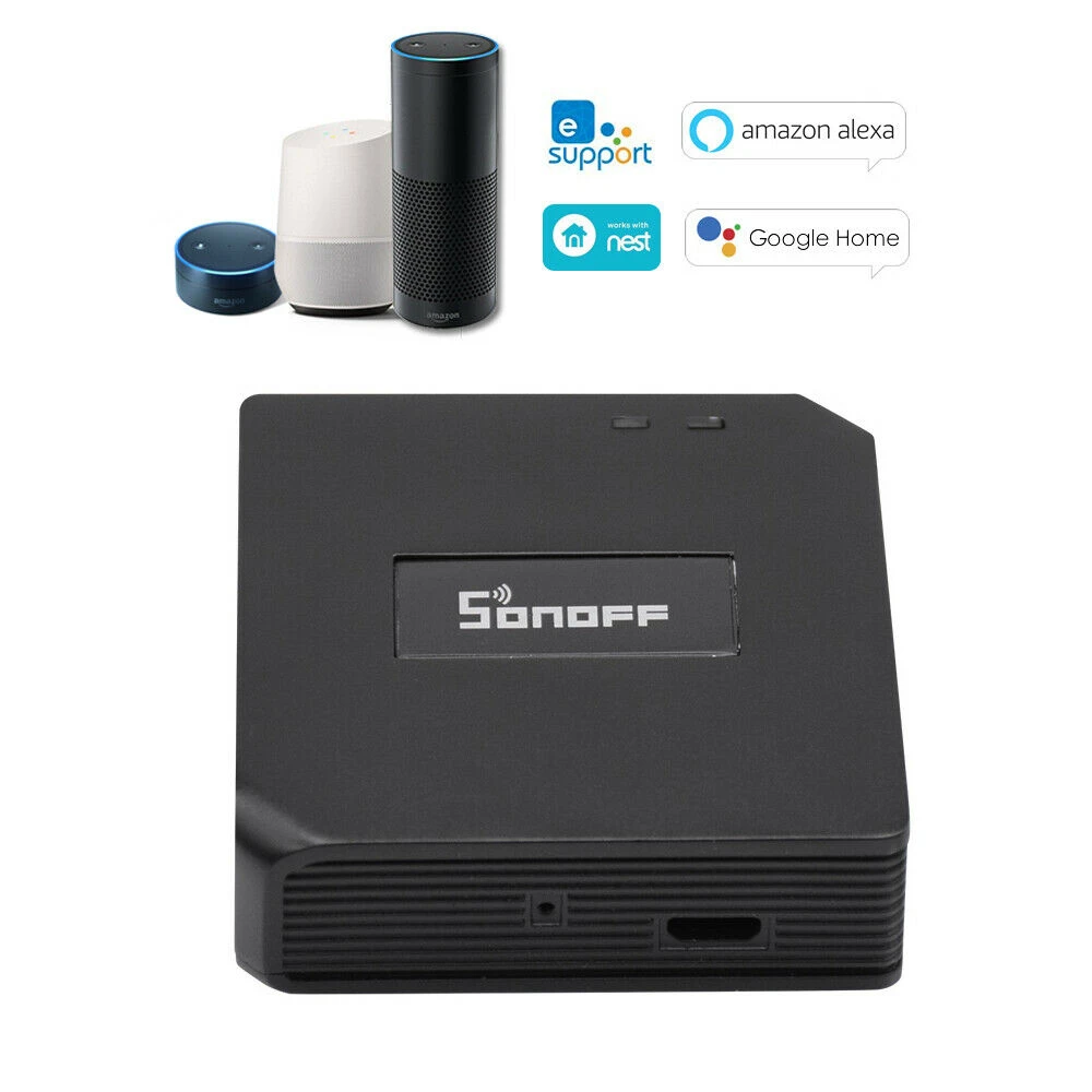 Sonoff RF Bridge 433MHz WiFi Wireless Compatible with Alexa and Google Home