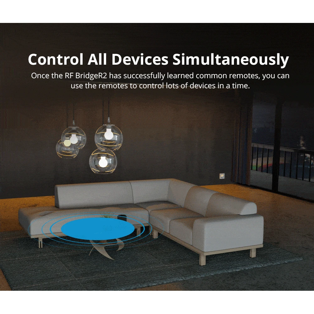 Sonoff RF Bridge R2 433MHz WiFi - RF to WiFi Bridge