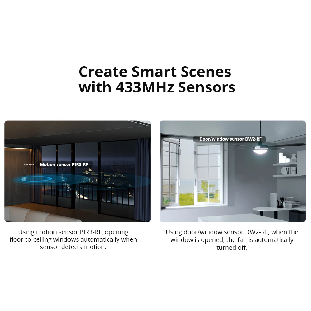 Sonoff RF Bridge R2 433MHz WiFi - RF to WiFi Bridge