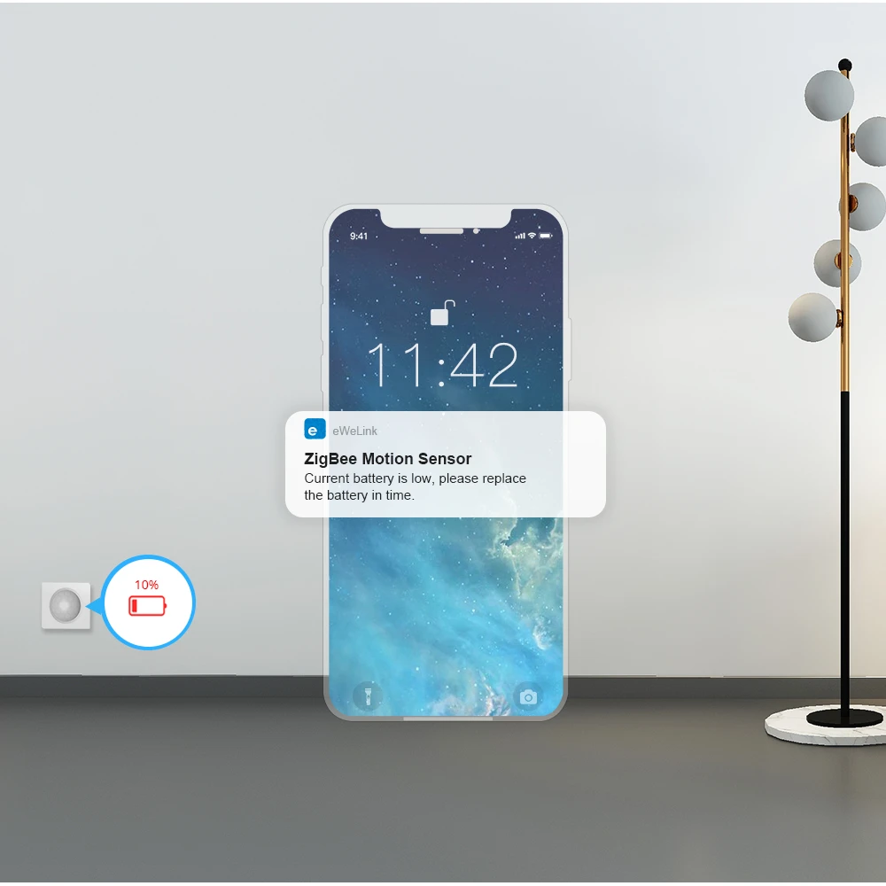 SONOFF SNZB-03 ZigBee Motion Sensor - Smart control and precise detection