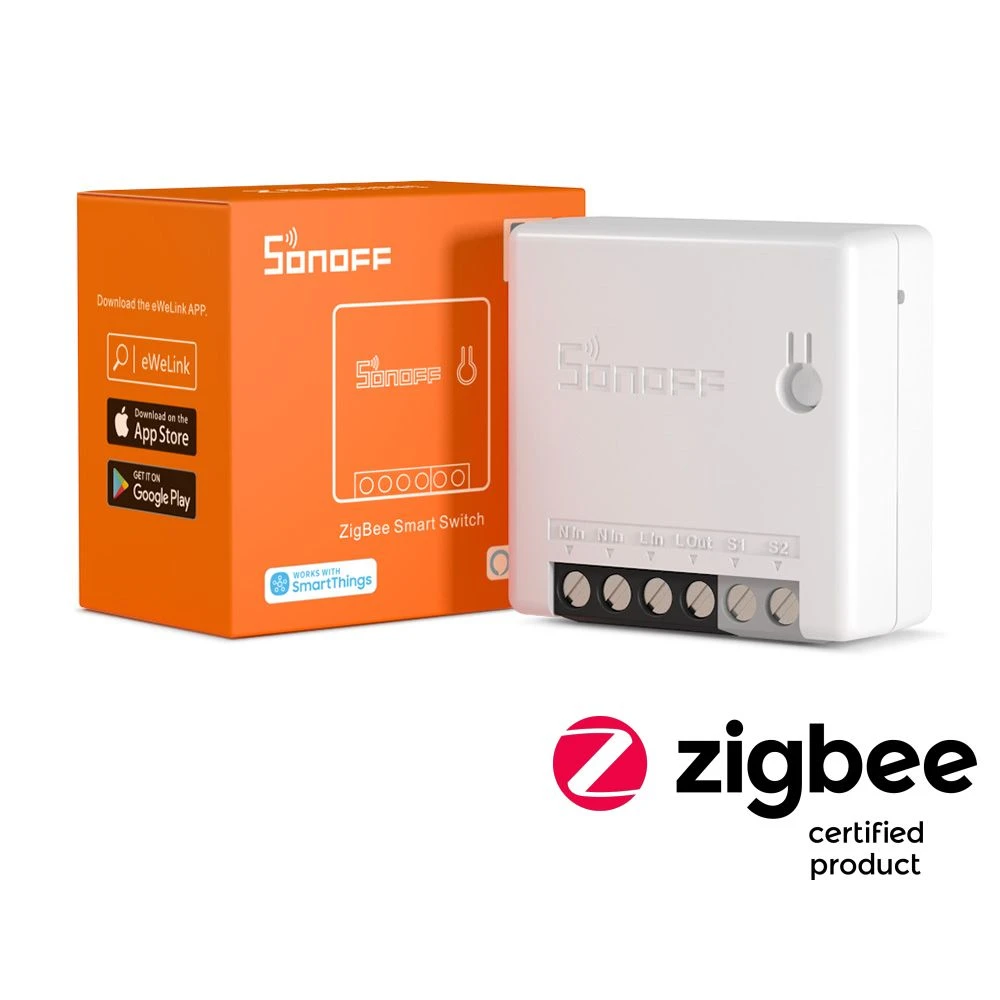 SONOFF ZBMINI ZigBee Mini Smart Switch for 2-Way Light Control