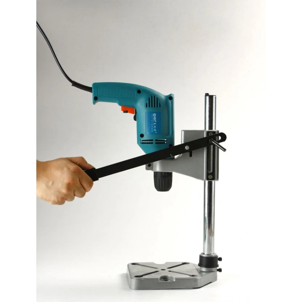Universal Adjustable Drill Stand with Depth Gauge
