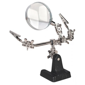Mlink hands-free magnifier stand for electronics and hobby