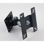 Detalle del soporte TV giratorio e inclinable VESA 75/100 en color negro