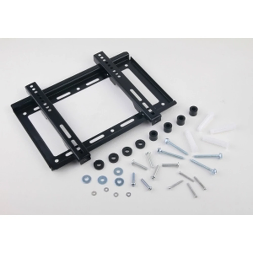 Fixed TV wall bracket 14 to 42 inches compatible with VESA 200x200