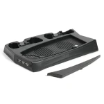 Vista lateral del soporte vertical para consola Playstation 5