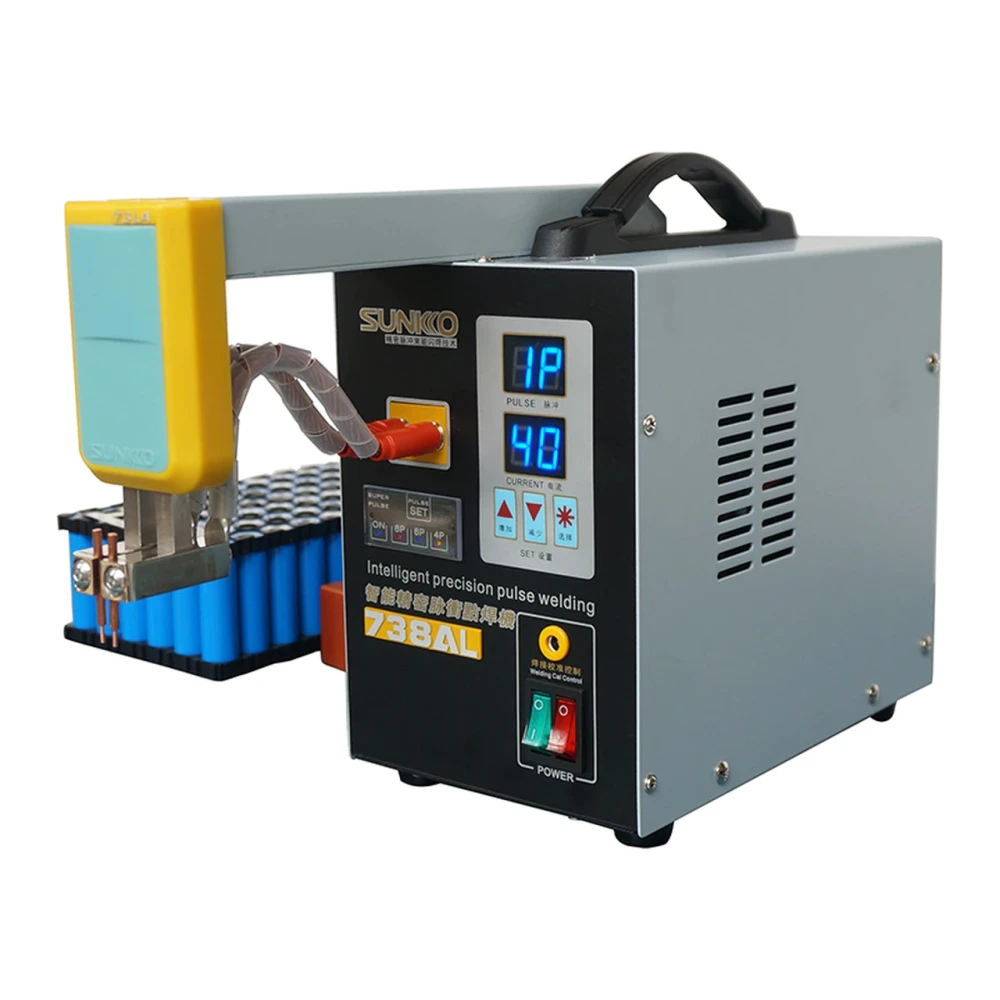 SUNKKO 738AL: Spot Welder for 18650 Lithium Batteries
