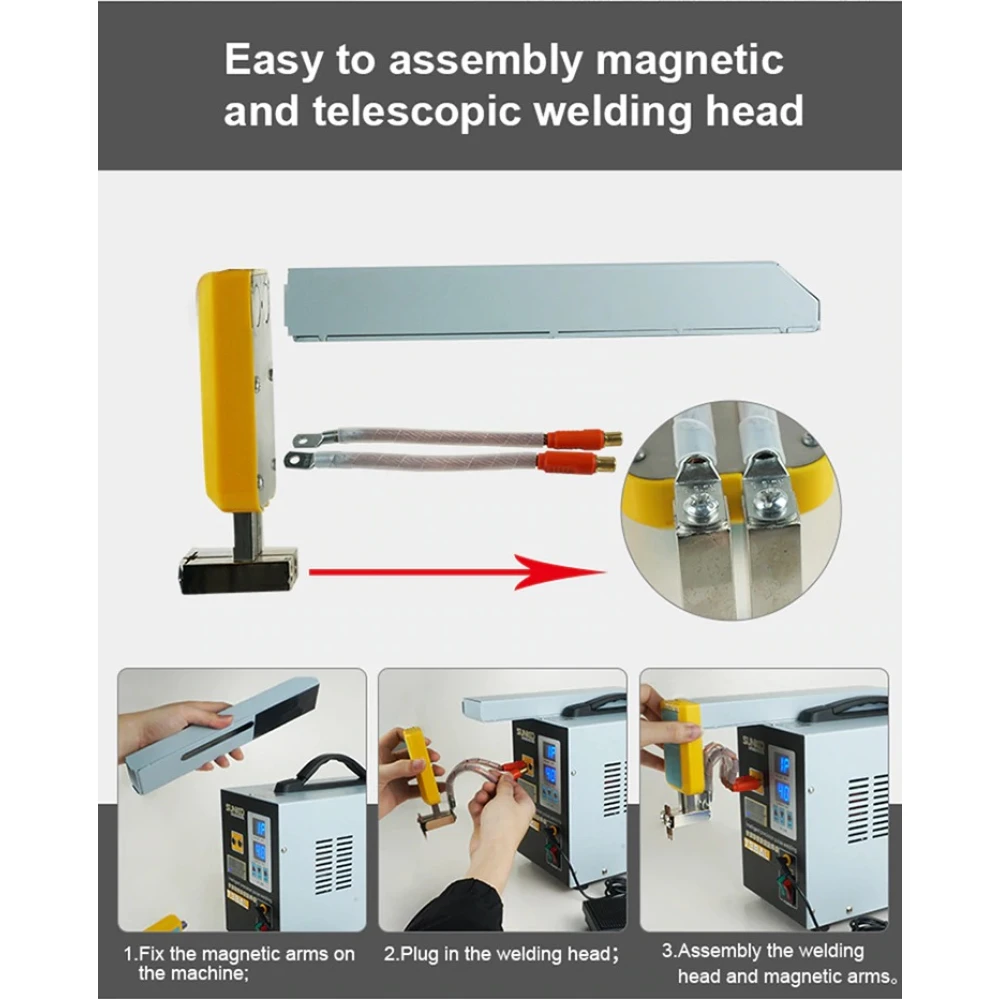 SUNKKO 738AL: Spot Welder for 18650 Lithium Batteries