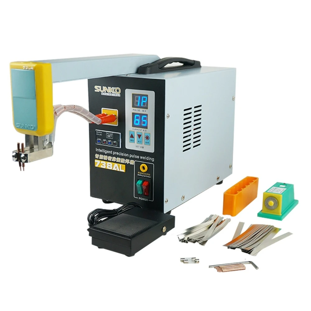 SUNKKO 738AL: Spot Welder for 18650 Lithium Batteries