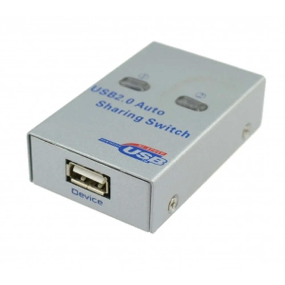 2-Port Switch for Sharing One USB Device Between 2 PCs