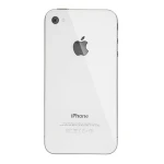 iPhone 4S White Glass Back Cover - Satkit Original Replacement