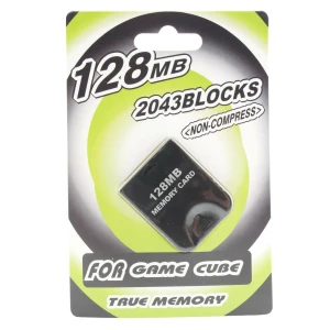128 MB memory card for Nintendo GameCube - Save your games
