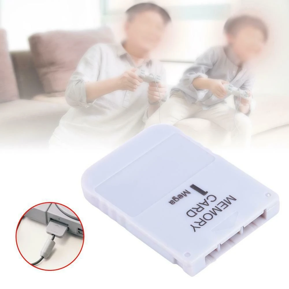 1MB Memory Card for PlayStation 1 compatible with PSX and PS One
