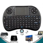 Wireless keyboard with trackpad for Android TV T2 for mini PC and media centre