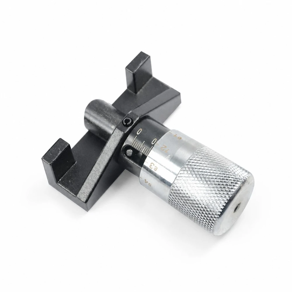 Mechanical tension gauge for timing belts and ancillary drive belts