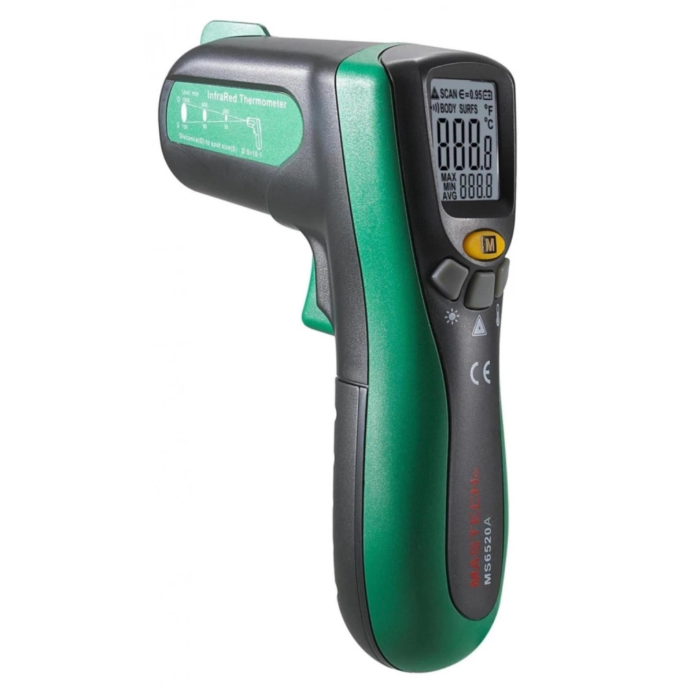Mastech MS6520A infrared thermometer with laser pointer (-20°C to +300°C)