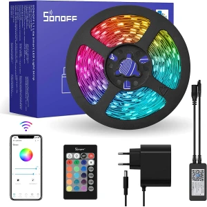 SONOFF L2 Lite 5 metre Smart WiFi LED Strip with Remote and App