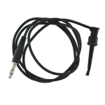 TL22080 hook test lead with banana plug 1 metre 16AWG