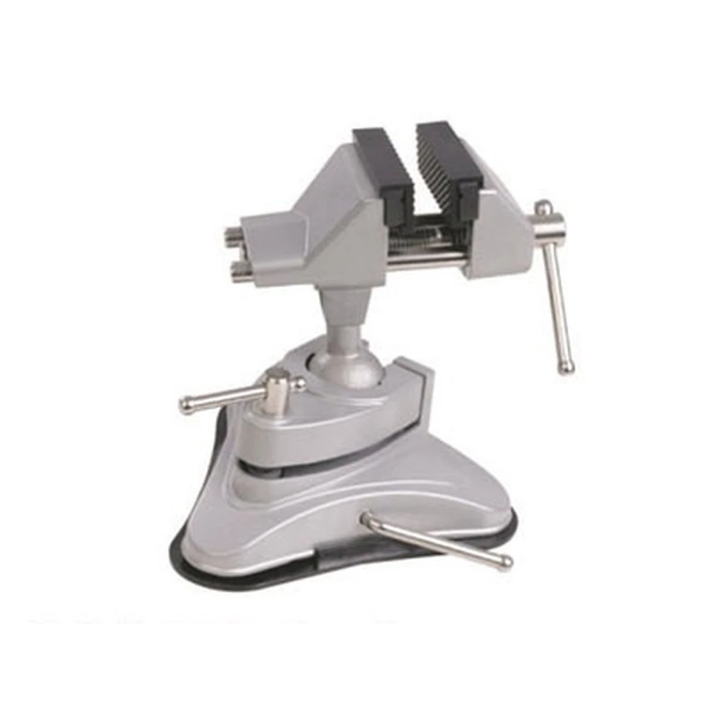 Vacuum Base Bench Vise for Secure Holding in Electronics and Model Making