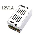 12V 1A power supply with voltage adjustment and metal casing YourLed